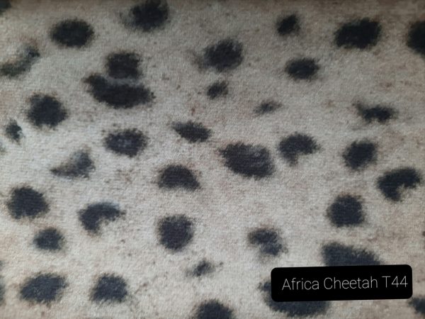 Plüss bútorszövet africa cheetah t44