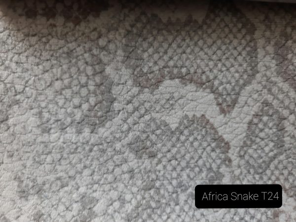 Plüss bútorszövet africa snake t24