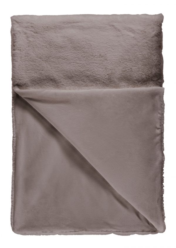 Szőrme takaró taupe