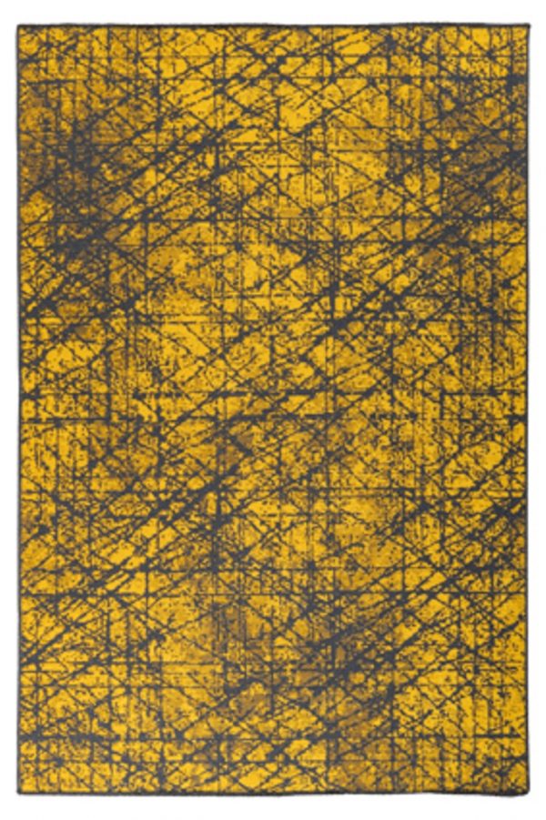 Amalfi ama391lemo sárga mosható pamut szőnyeg 5