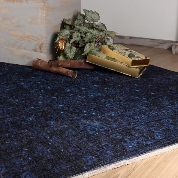 Azteca azt550blue mosható pamut kültéri szőnyeg 2