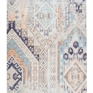 Arte indiana 200 multi blue vintage pamut szőnyeg
