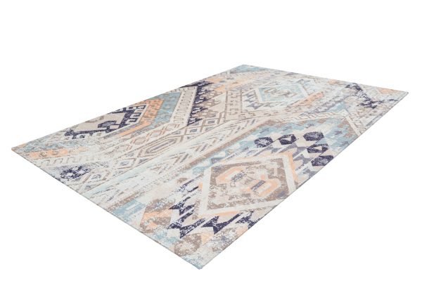 Arte indiana 200 multi blue vintage pamut szőnyeg 5