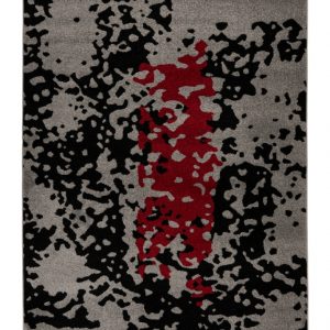 Arte naila 300 black red design szőnyeg