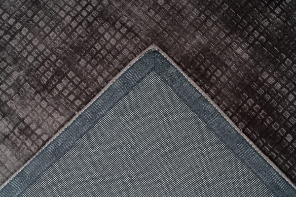 Padiro bridget brown egyszínű 3D viszkóz szőnyeg 3