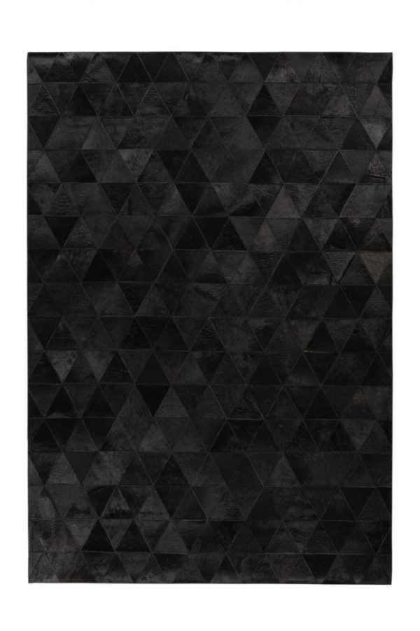 Padiro lavin fekete marhabőr szőnyeg