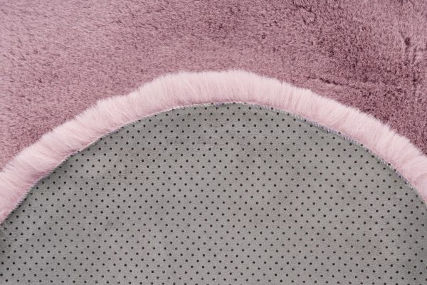 Padiro rabbit light sheepskin pink szőrme szőnyeg 3
