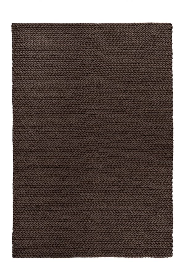 Padiro robbie brown egyszínű gyapjú szőnyeg