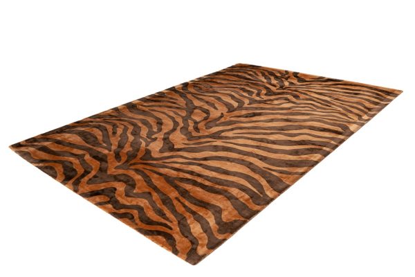Padiro sinai brown dark brown design viszkóz szőnyeg 4