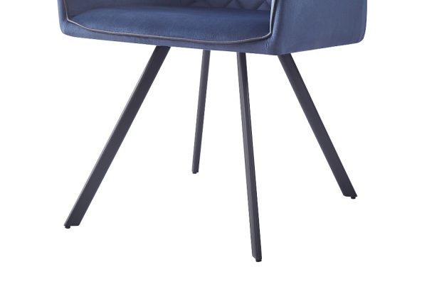Amber dark blue design szék 3