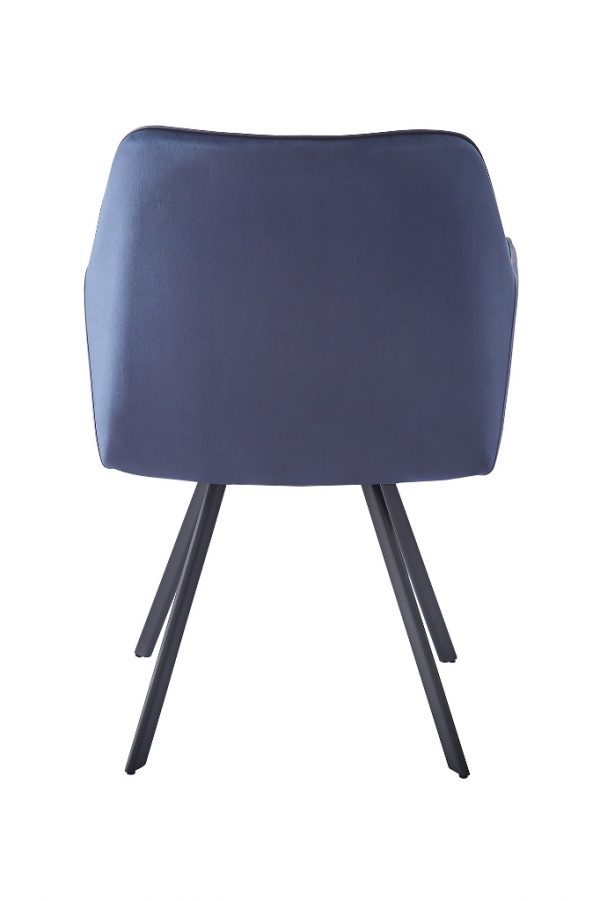 Amber dark blue design szék 4