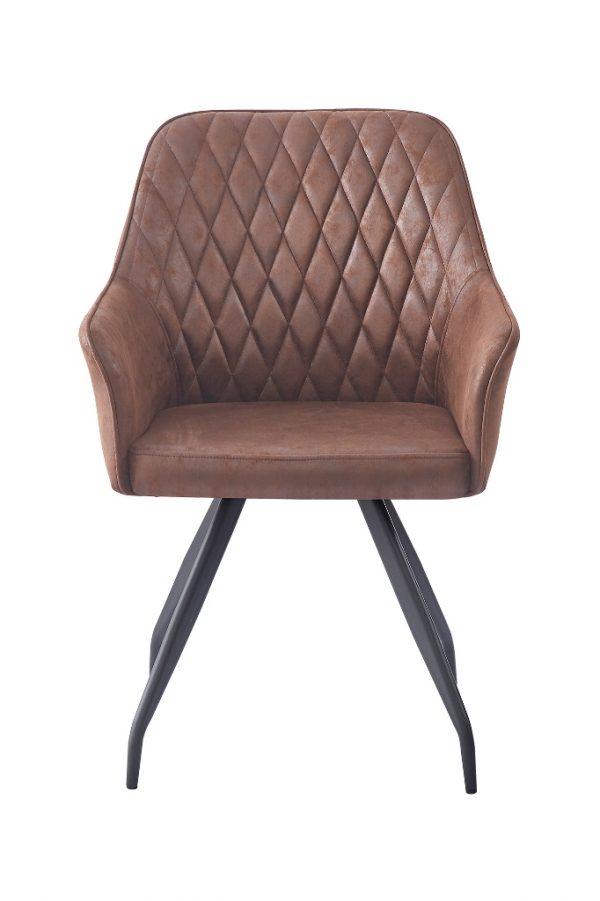 Amber dark brown design szék 2