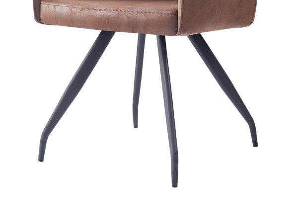 Amber dark brown design szék 3