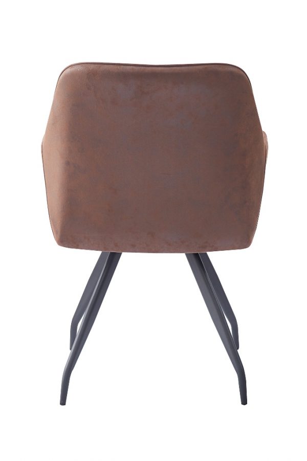 Amber dark brown design szék 4