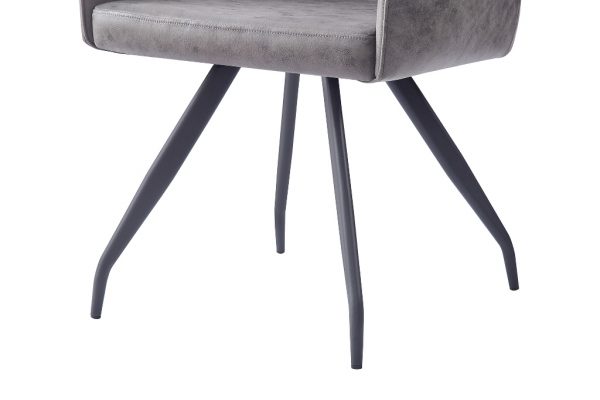 Amber dark grey design szék 3