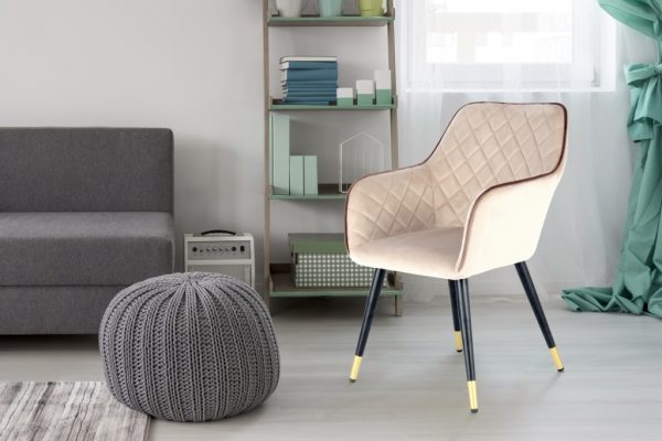 Amino beige brown design szék 1