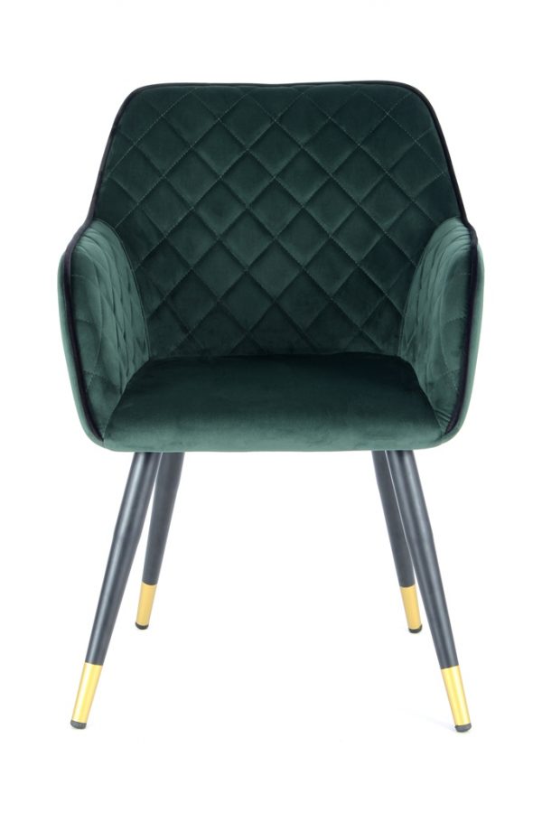 Amino dark green black design szék 3