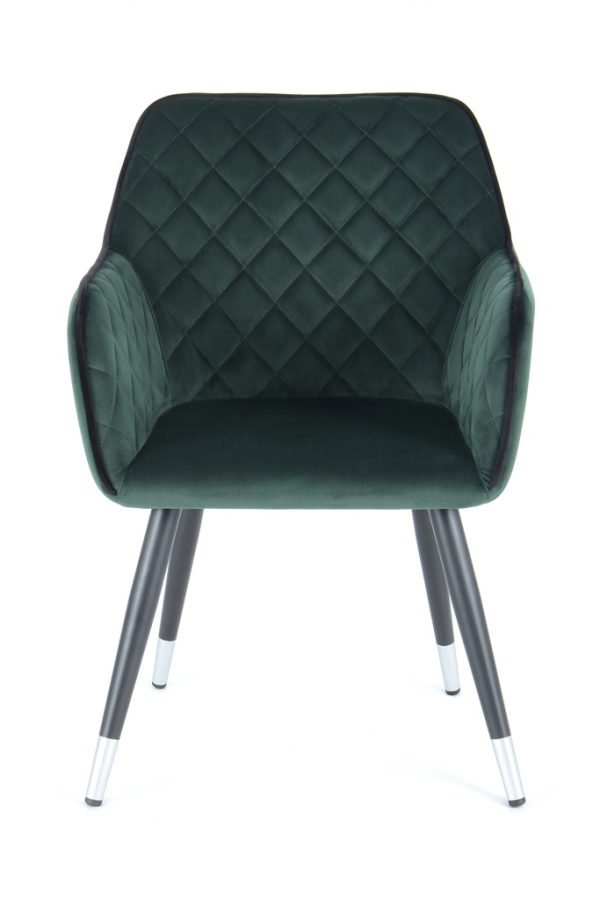Amino dark green black design szék 7
