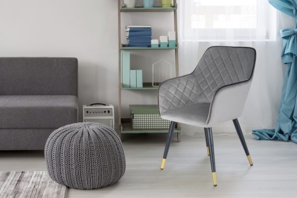 Amino light grey dark grey design szék 1