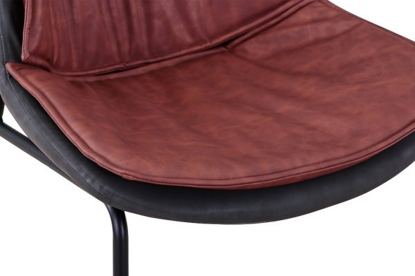 Brady chestnut grey design szék 3