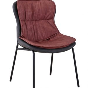 Brady chestnut grey design szék