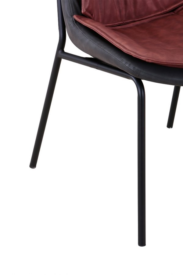 Brady chestnut grey design szék 5