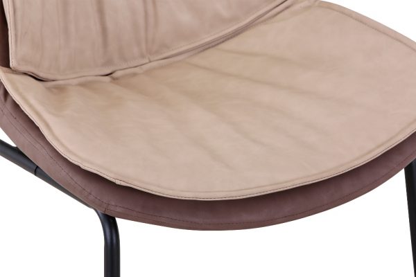 Brady beige lightbrown design szék 3