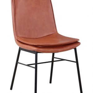 Brady cognac design szék 2db szett