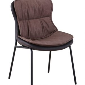 Brady lightbrown darkbrown design szék