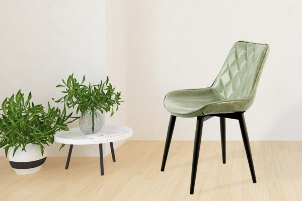Cecil light green design szék 2db/szett 1