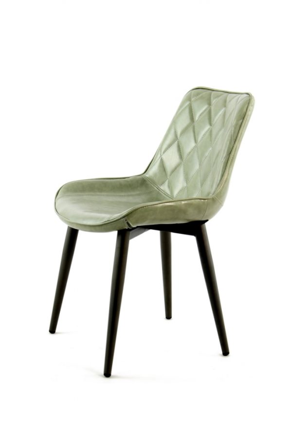 Cecil light green design szék 2db/szett