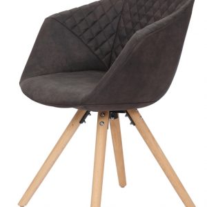 Chadwick black brown design szék 2db/szett