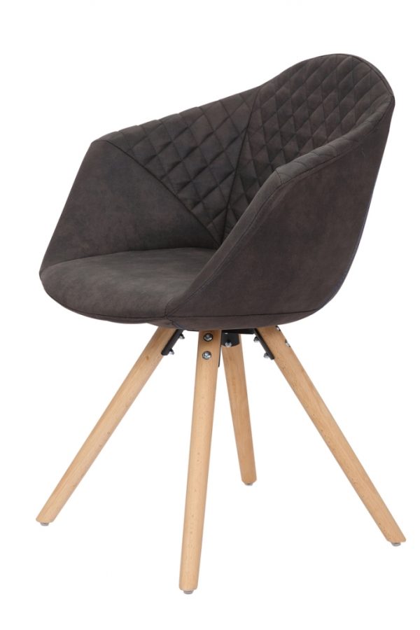 Chadwick black brown design szék 2db/szett