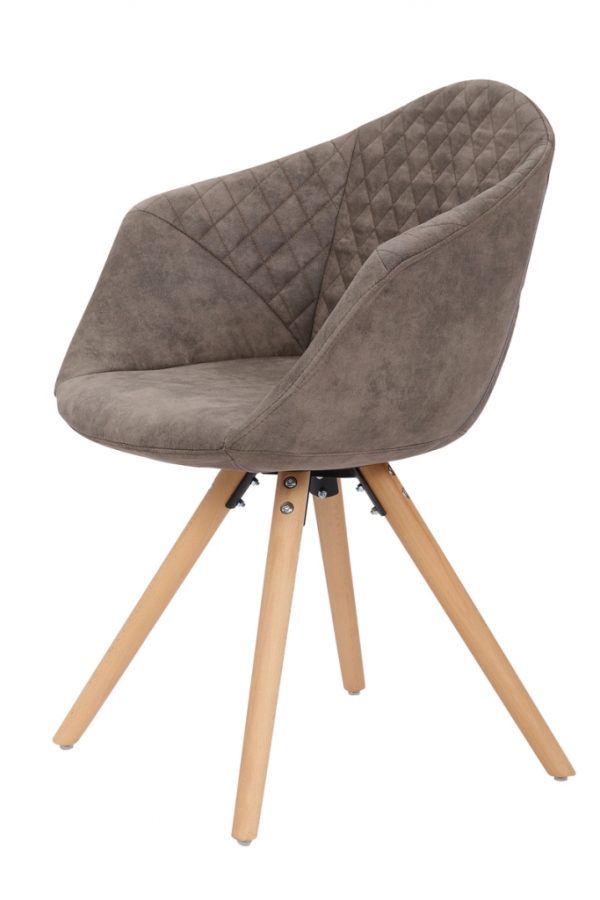 Chadwick grey brown design szék 2db/szett