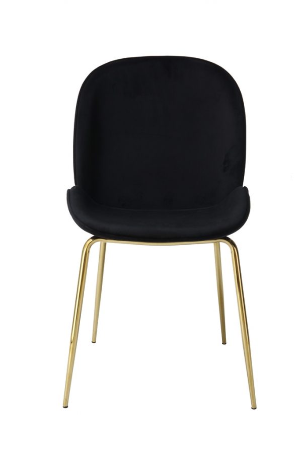 Charlize black brass design szék 2db/szett 3