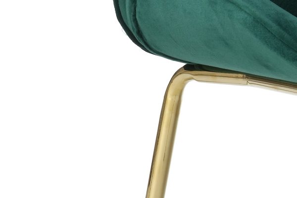 Charlize green brass design szék 2db/szett 2