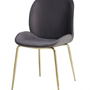 Charlize grey brass design szék 2db/szett