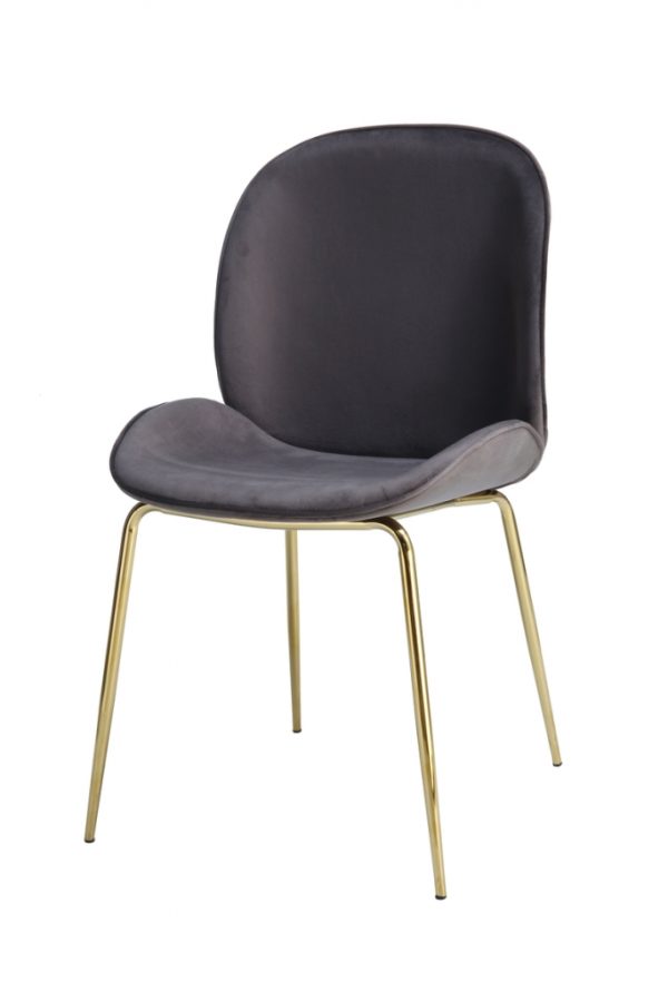 Charlize grey brass design szék 2db/szett