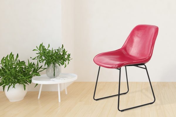 Cora pink red design szék 2db szett 2