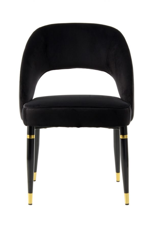 Courtney black gold design szék 2db szett 4