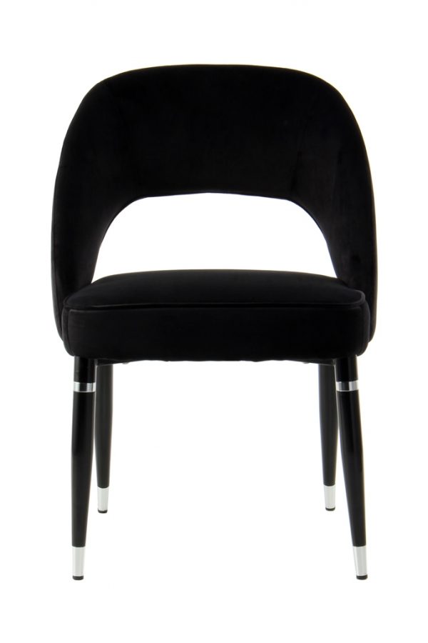 Courtney black silver design szék 2db szett 4