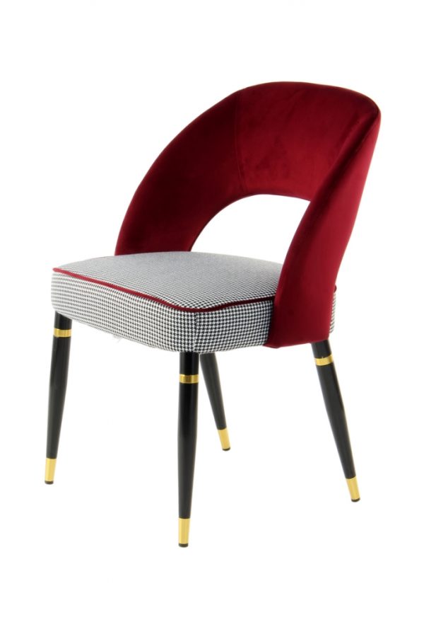 Courtney red gold design szék 2db szett
