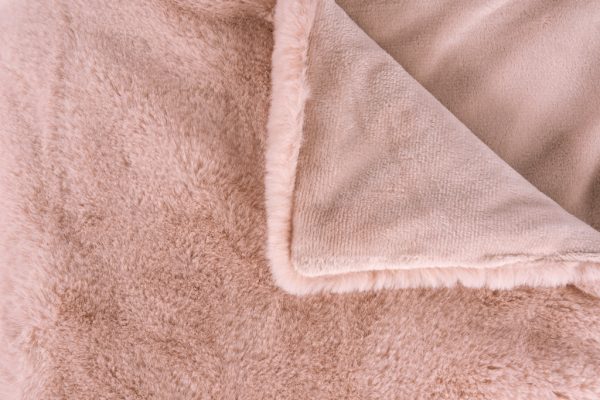 Decke aimee pink szőrme takaró 3