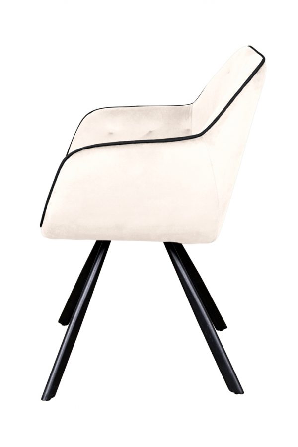 Eann cream design szék 3
