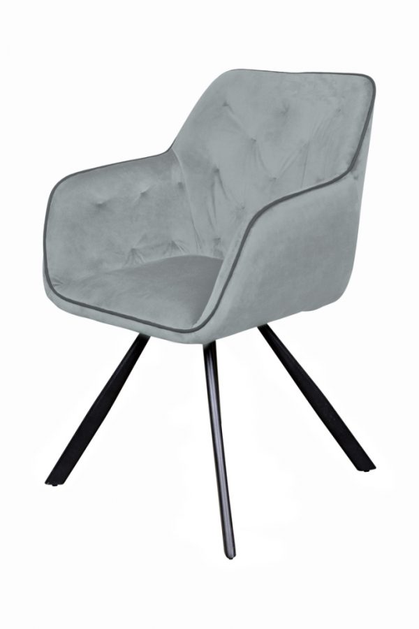 Eann grey design szék