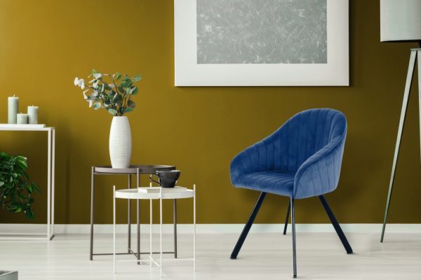 Jodie dark blue design szék 2db/szett 1