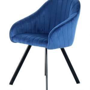 Jodie dark blue design szék 2db/szett
