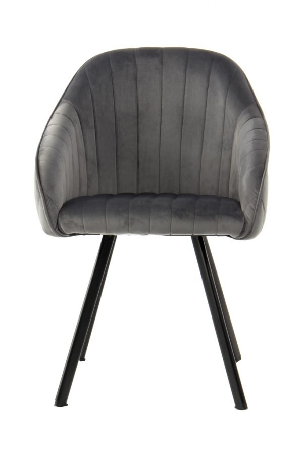 Jodie dark grey design szék 2db/szett 3
