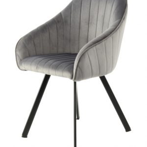 Jodie dark grey design szék 2db/szett