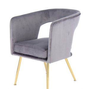 Jolene grey design szék